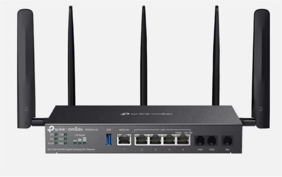 TP-Link Omada DR3650v V1 Gateway 1GbE Wi-Fi 6 2.4 GHz, 5 GHz  resmi