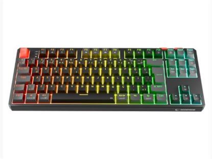 Rampage YORU TKL PRO Siyah/Gri  Type-C  Red Swich Q Kablosuz RGB Mekanik Oyuncu Klavyesi resmi