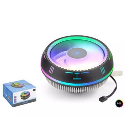 NODAR ND2552 Cool Storm CPU İşlemci Fan Combo UFO-R AMD / Intel RGB - Siyah resmi