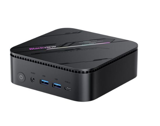 Blackview MP100 AMD Ryzen 5 7430U 4.3GHZ 16GB 512GB M.2 Win11 Pro Mini Pc resmi