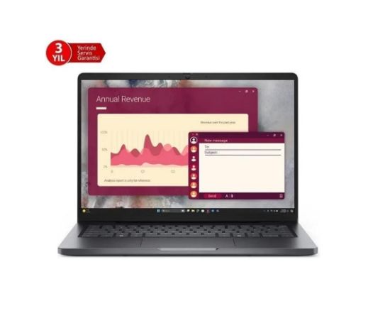 Dell Pro 14 PC14250-BTO113-U Ultra5 235U 16GB 512GB SSD14" (210290342 ) FreeDOS Notebook resmi