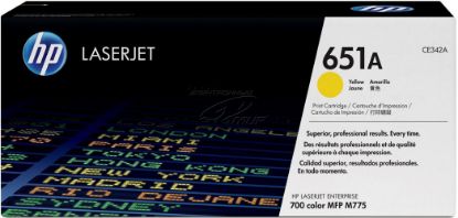 HP 651A Yellow Sarı 16.000 Sayfa Toner CE342A resmi