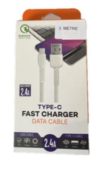 Elba MT-DT2MT 3  Metre Type-c Data Kablosu  resmi