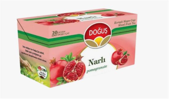 Doğuş Narlı Karışık Meyve Çayı Süzen Poşet Çay 20x1.90 gr resmi