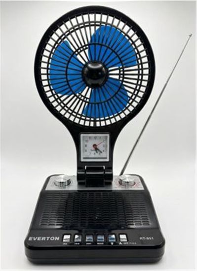 EVERTON RT-951  Bluetooth Fm/Usb/Tf/Aux Şarjlı, Fanlı  Nostaljik Radyo resmi