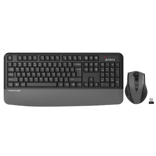A4 Tech FG2500S Gri Plus 2.4GHz FN-MM Türkçe Q 3200DPI Klavye & Mouse Set resmi