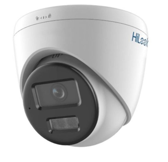 Hilook IPC-T249HA-LUF/Sl 4MP 2.8mm ColorVu Çift Yönlü Sesli IP Dome Kamera  resmi
