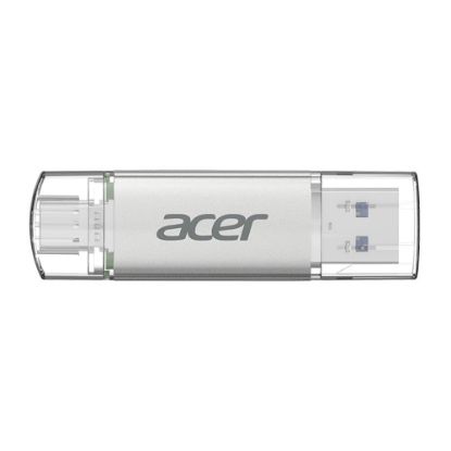 Acer 256GB USB 3.2 UT300-256GB USB-A+USB-C Çift Taraflı Metal Flash Bellek resmi