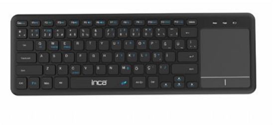Inca IBK-568BT Dualmod Bluetooth+2.4G Touchpad Klavye resmi