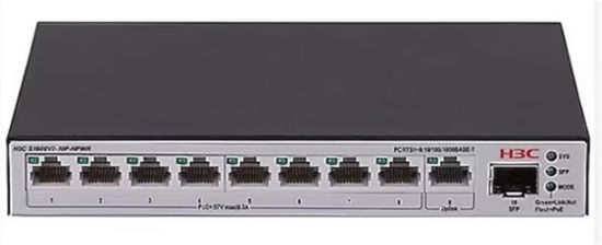 H3C S1600V2-18P-HPWR L2 16 port 10/100/1000 BASE-T PoE+ Portu 2 adet 1G SFP Portu 240W PoE+ Switch resmi