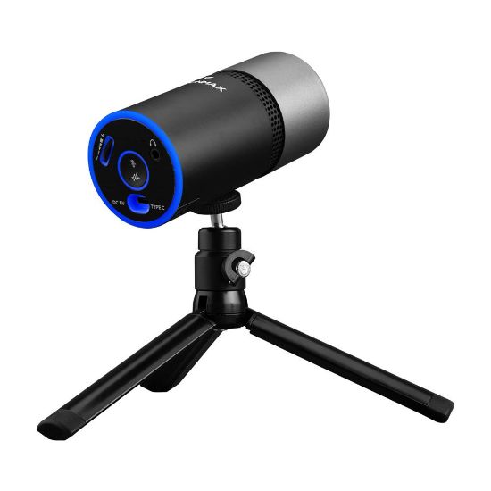 Thronmax M8 PULSE Siyah USB 96Khz 24bit HD Kayıt ANC Youtuber+Streamer Mikrofon resmi