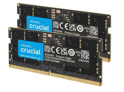 Crucial 32GB Kit (2x16GB) CT2K16G56C46S5 DDR5 5600MHz Notebook Ram  resmi