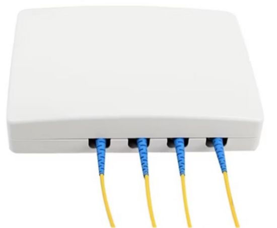 TELDATA TLD-FTTH465 FTTH SONLANDIRMA KUTUSU SIMPLEX/4 PORT/INDOOR/WHITE resmi