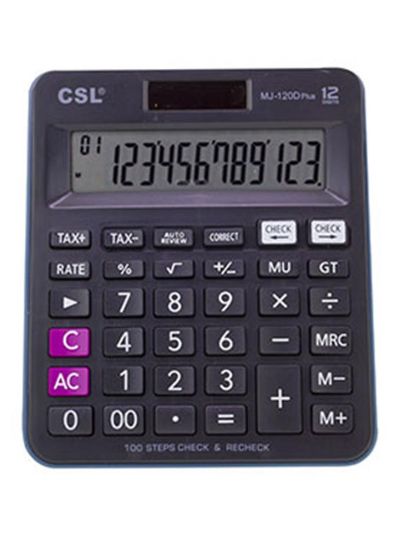 CSL RZ-816 12 Hane Masa Tipi Renkli Hesap Makinesi resmi