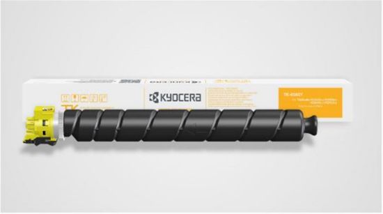 Kyocera TK-8585Y Yellow Sarı Orjinal Fotokopi Toneri TASKalfa MZ4001ci / MZ5001ci 20.000 Sayfa resmi