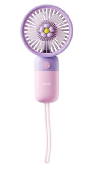 Asonic AFN24 Mor 250mAh Elde Taşınabilir Masaüstü Usb Fan resmi