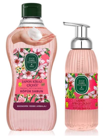 Eyüp Sabri Tuncer 1,5 ltl Amber Pet Şişe Köpük Sabun resmi